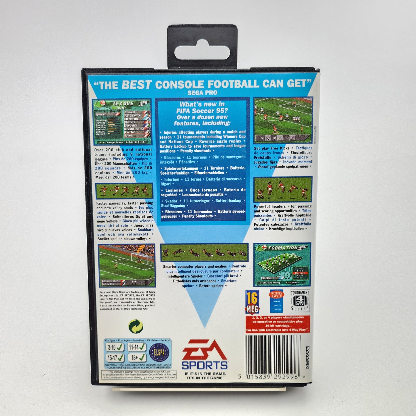 FIFA Soccer 95 - Mega Drive