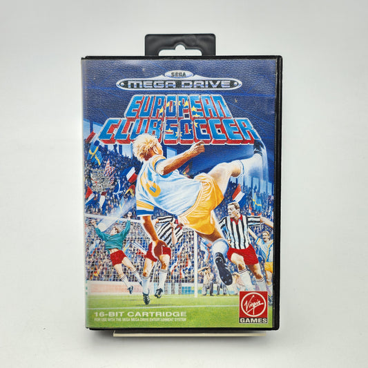 European Club Soccer - Mega Drive