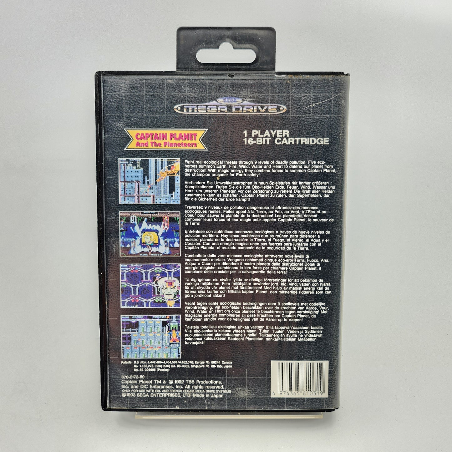 Captain Planet - Mega Drive