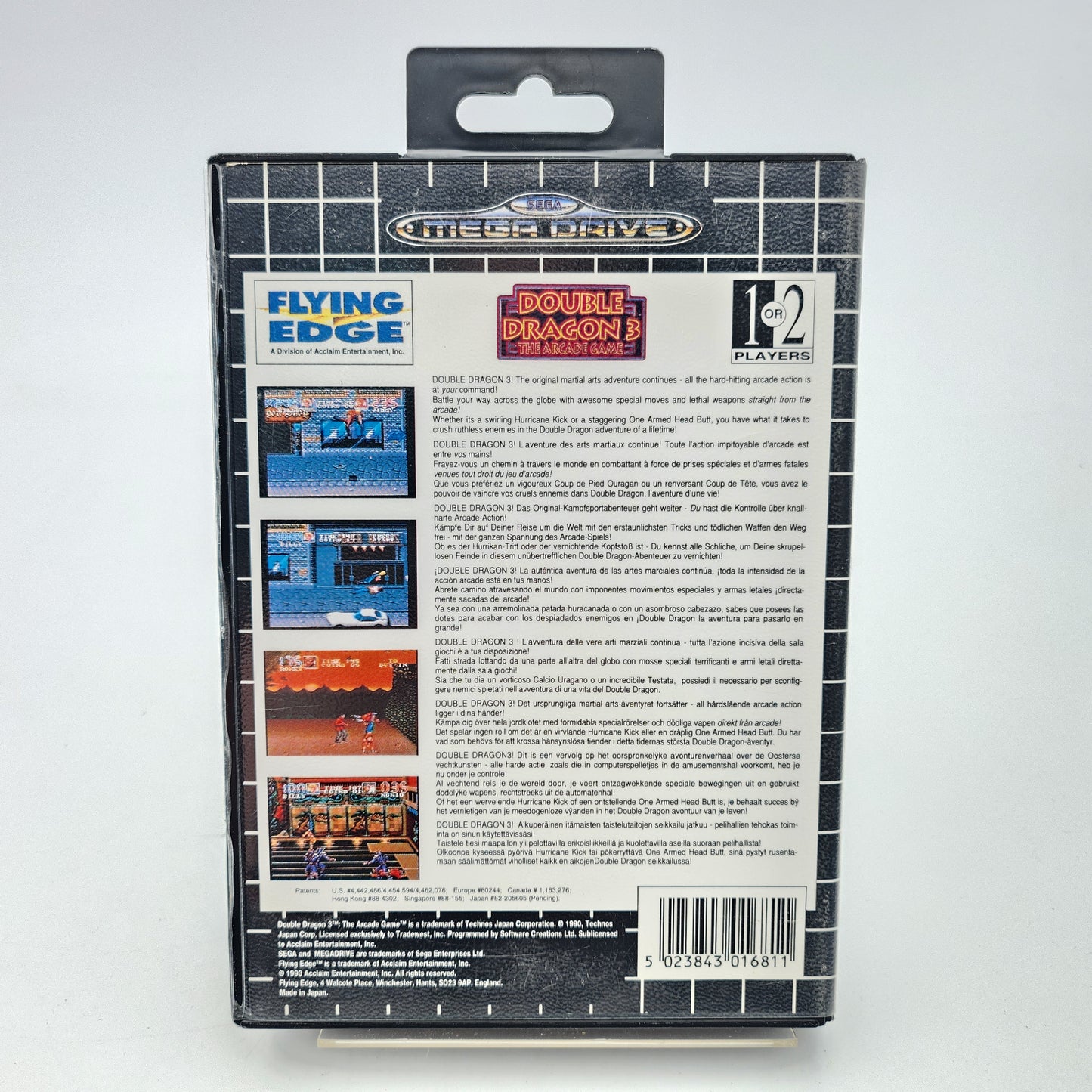 Double Dragon 3 - Mega Drive