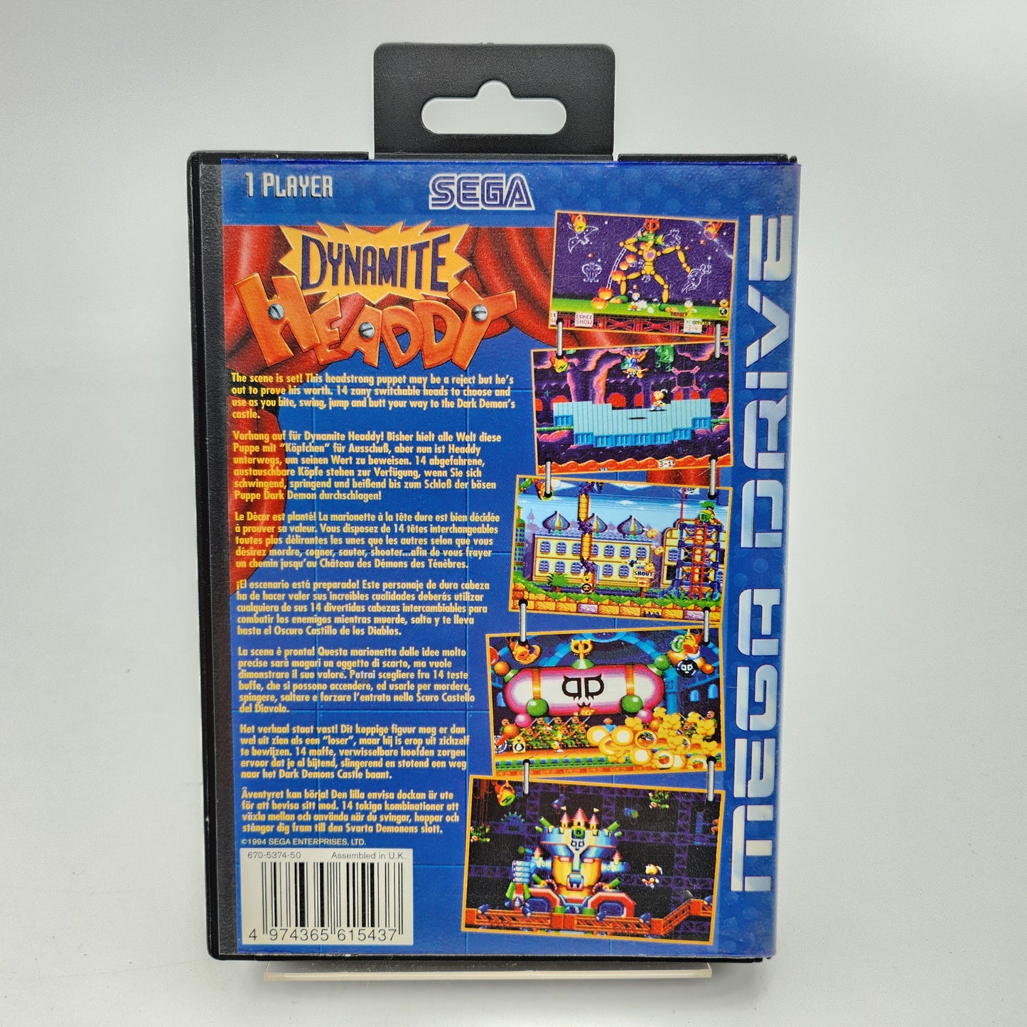 Dynamite Headdy - Mega Drive