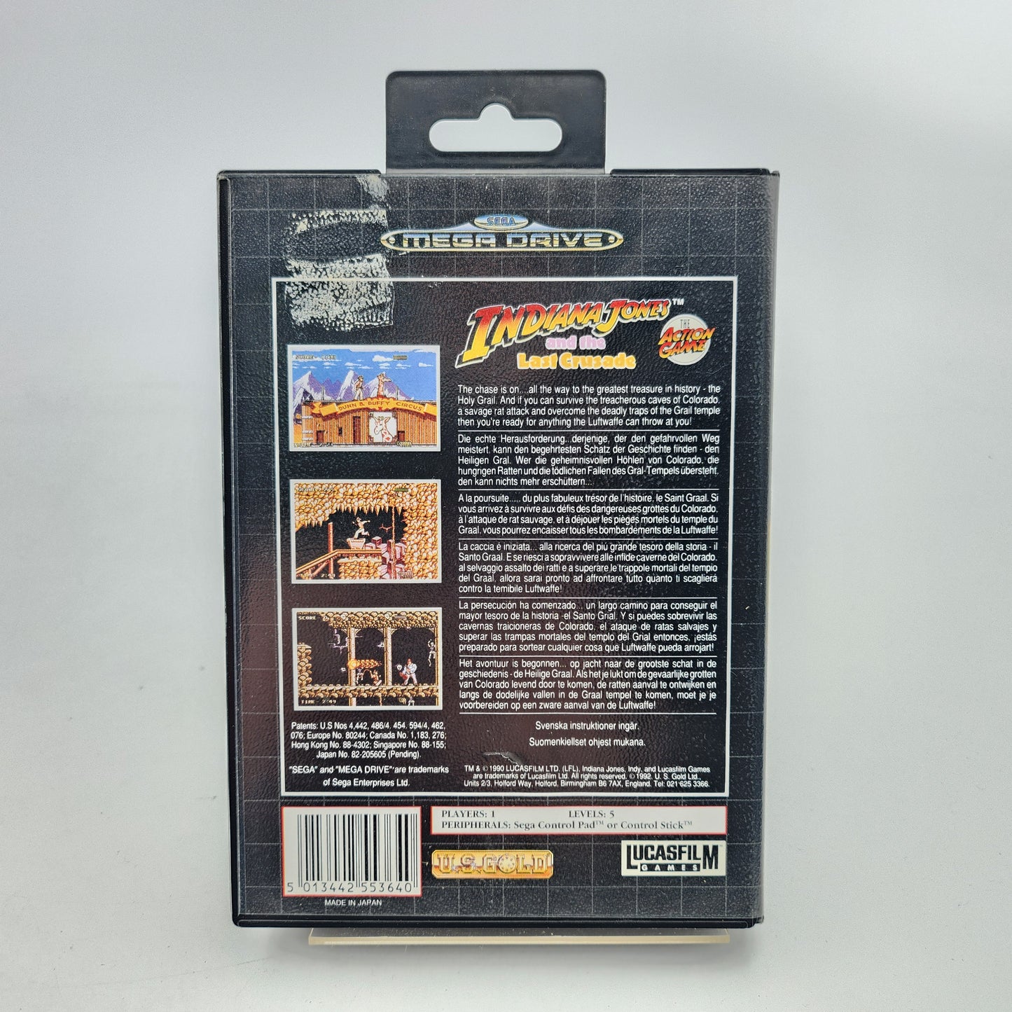 Indiana Jones and the Last Crusade - Mega Drive
