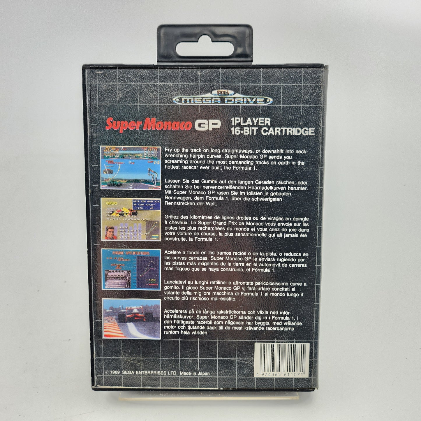 Super Monaco GP - Mega Drive