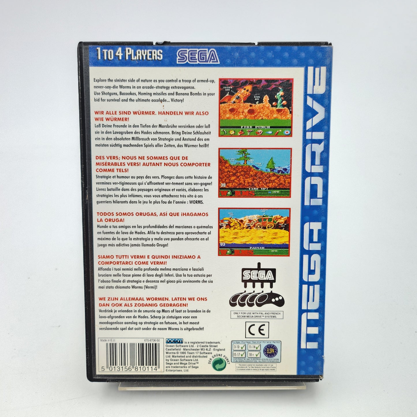Worms - Mega Drive