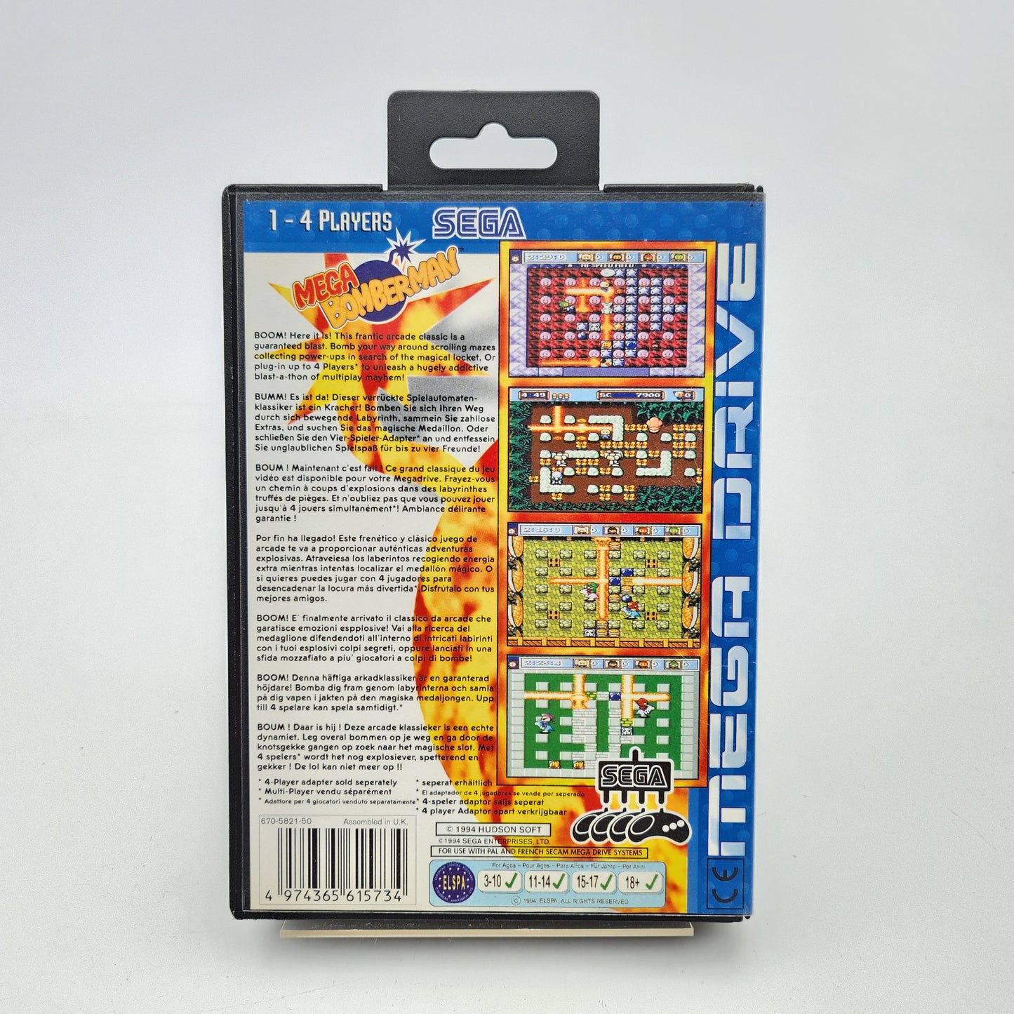 Mega Bomberman - Mega Drive