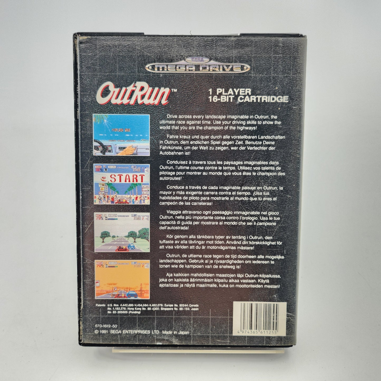 Outrun - Mega Drive