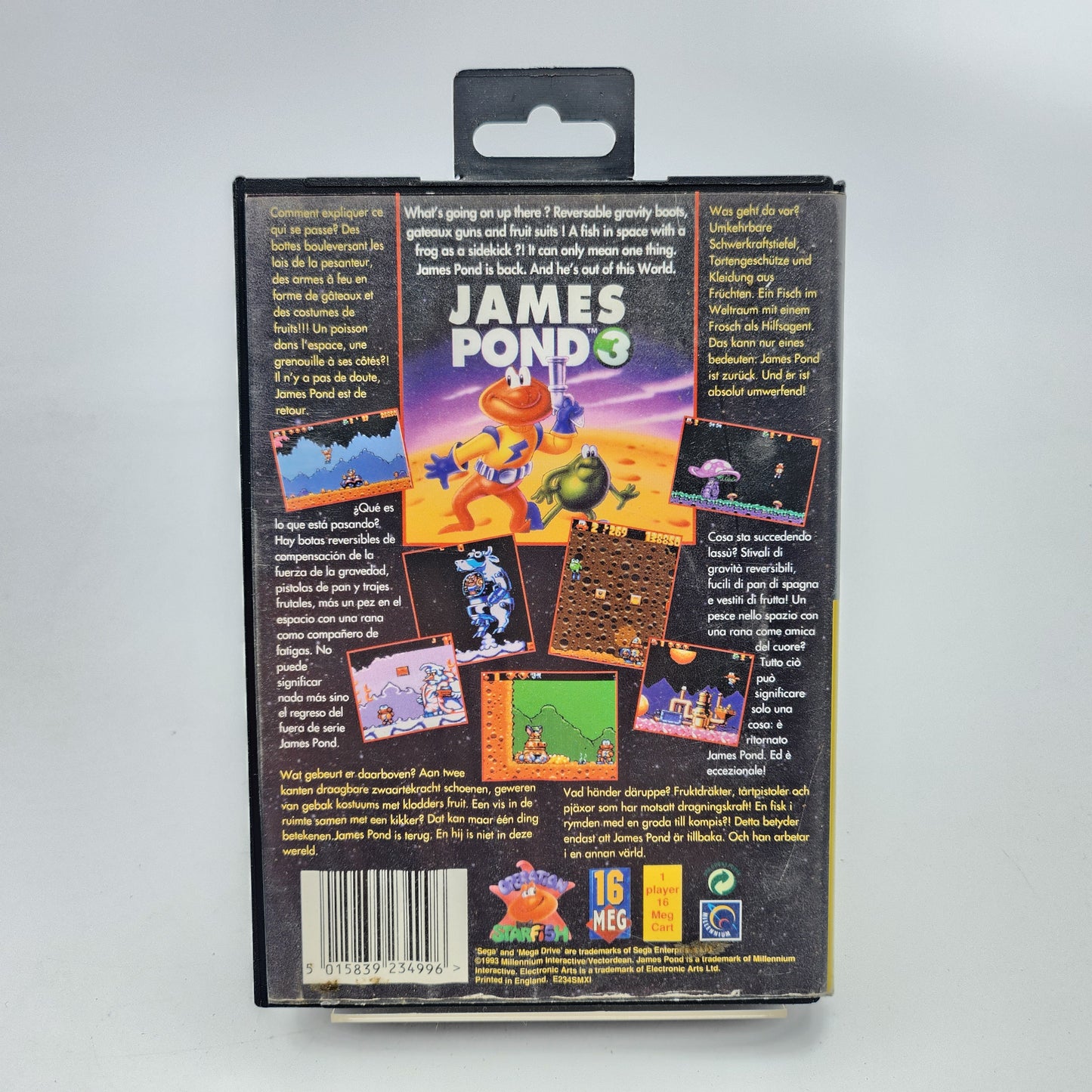 James Pond 3 - Mega Drive