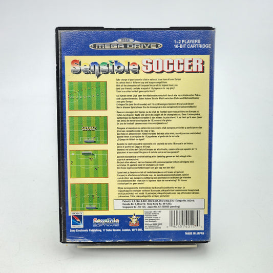 Sensible Soccer - Mega Drive