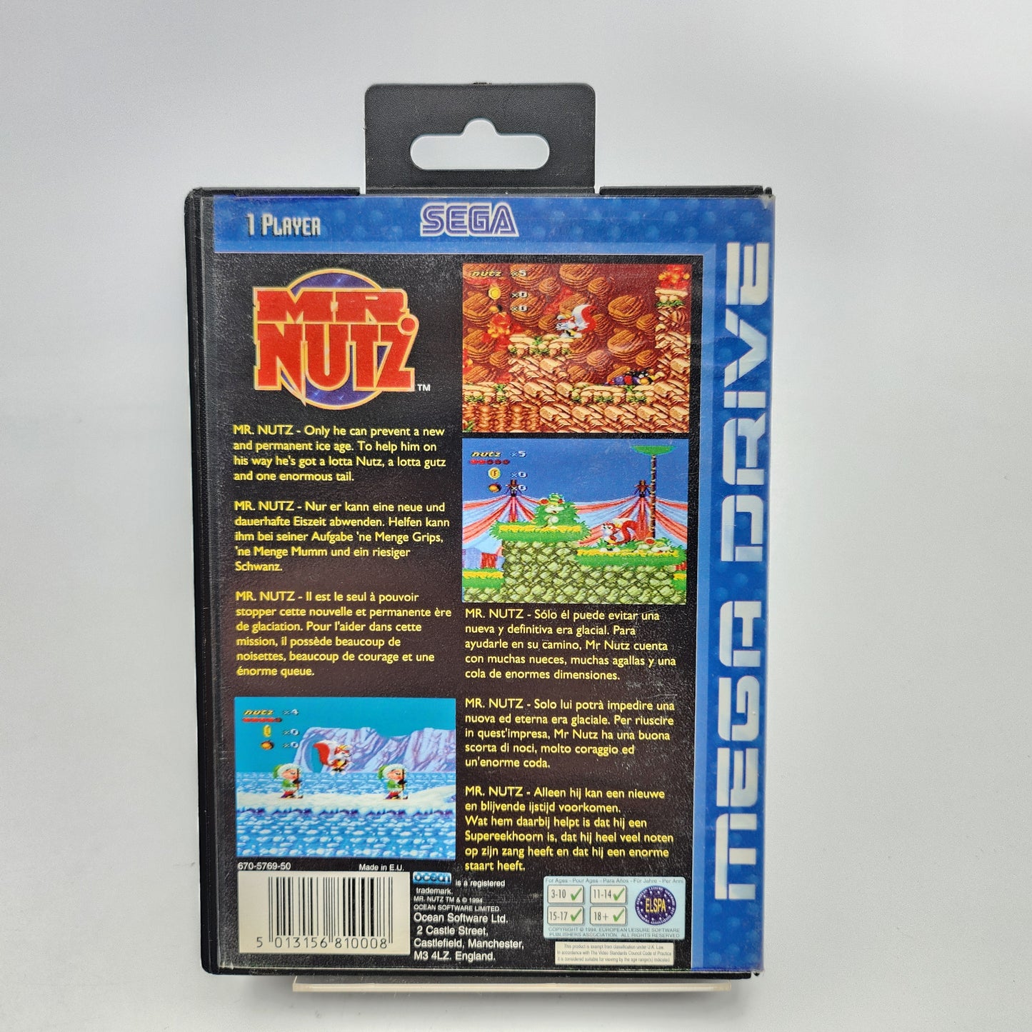 Mr. Nutz - Mega Drive