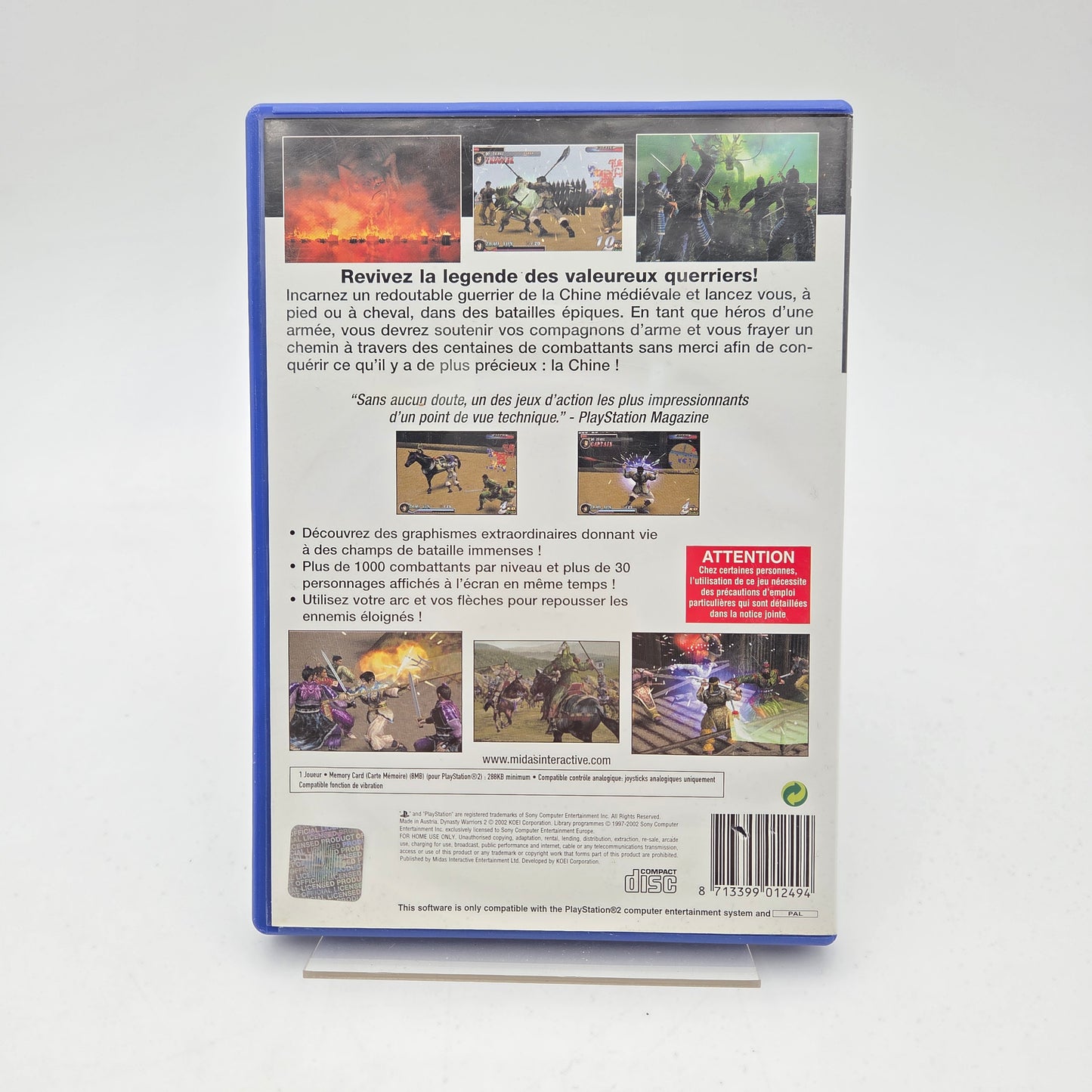 Dynasty Warriors - Playstation 2