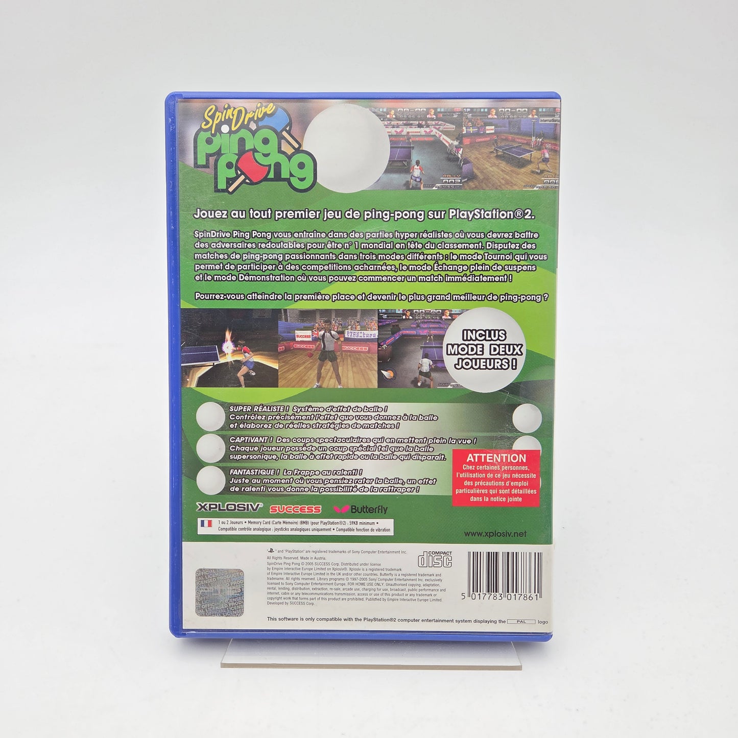 Spin Drive Ping Pong - Playstation 2