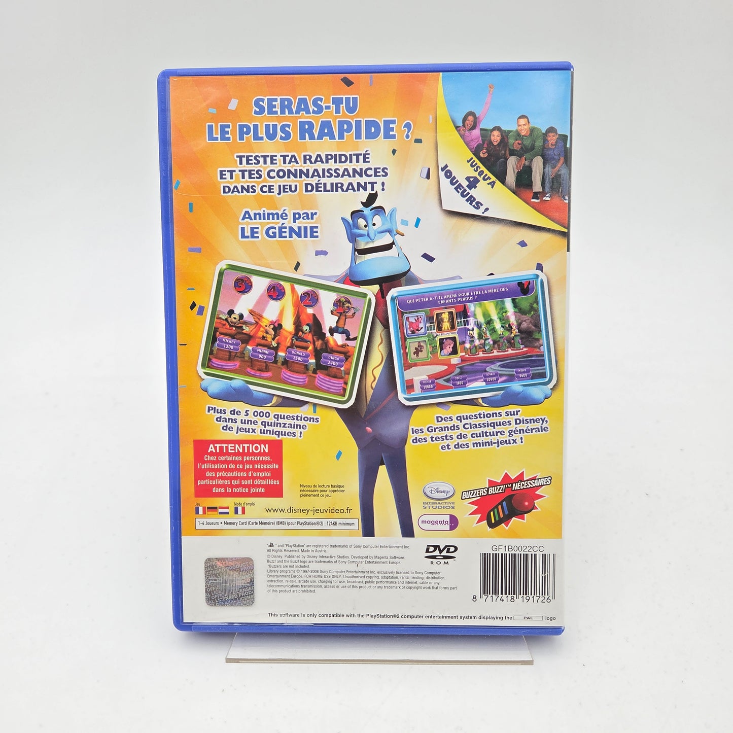Disney Think Fast - Playstation 2