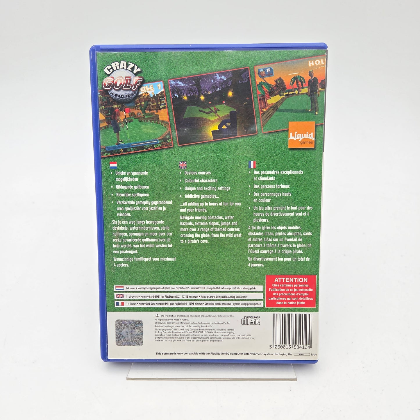 Crazy Golf World Tour - Playstation 2