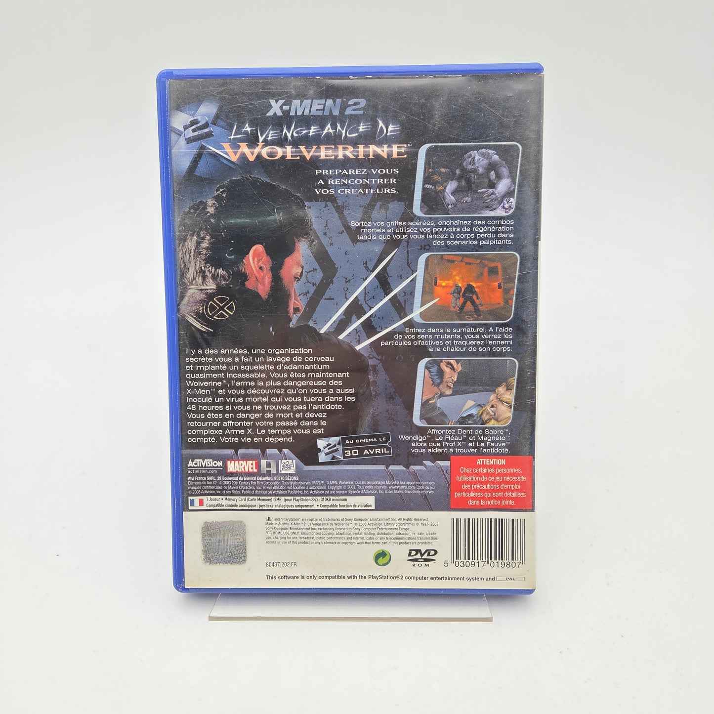 X-MEN 2 La Vengeance de Wolverine - Playstation 2