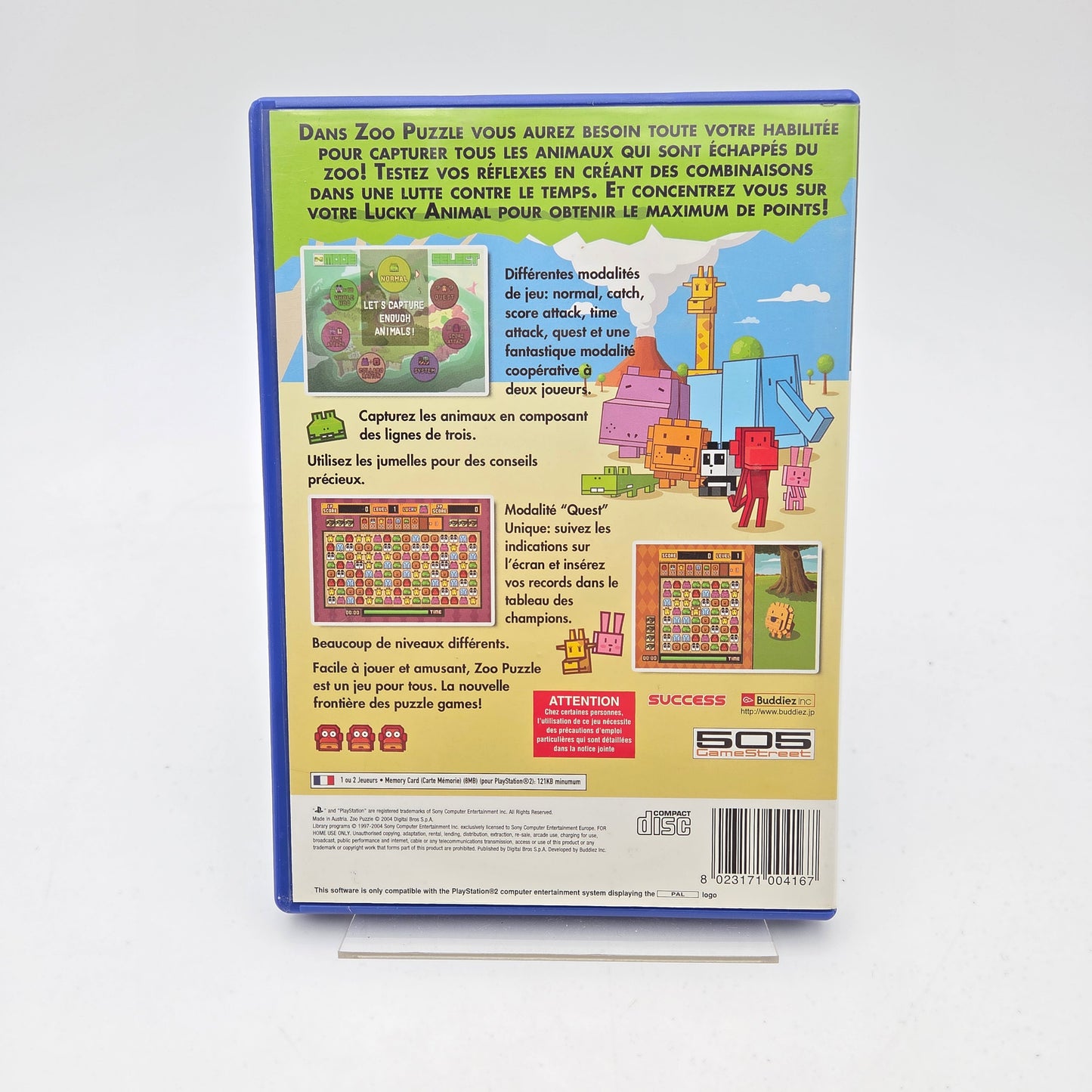 Zoo Puzzle - Playstation 2
