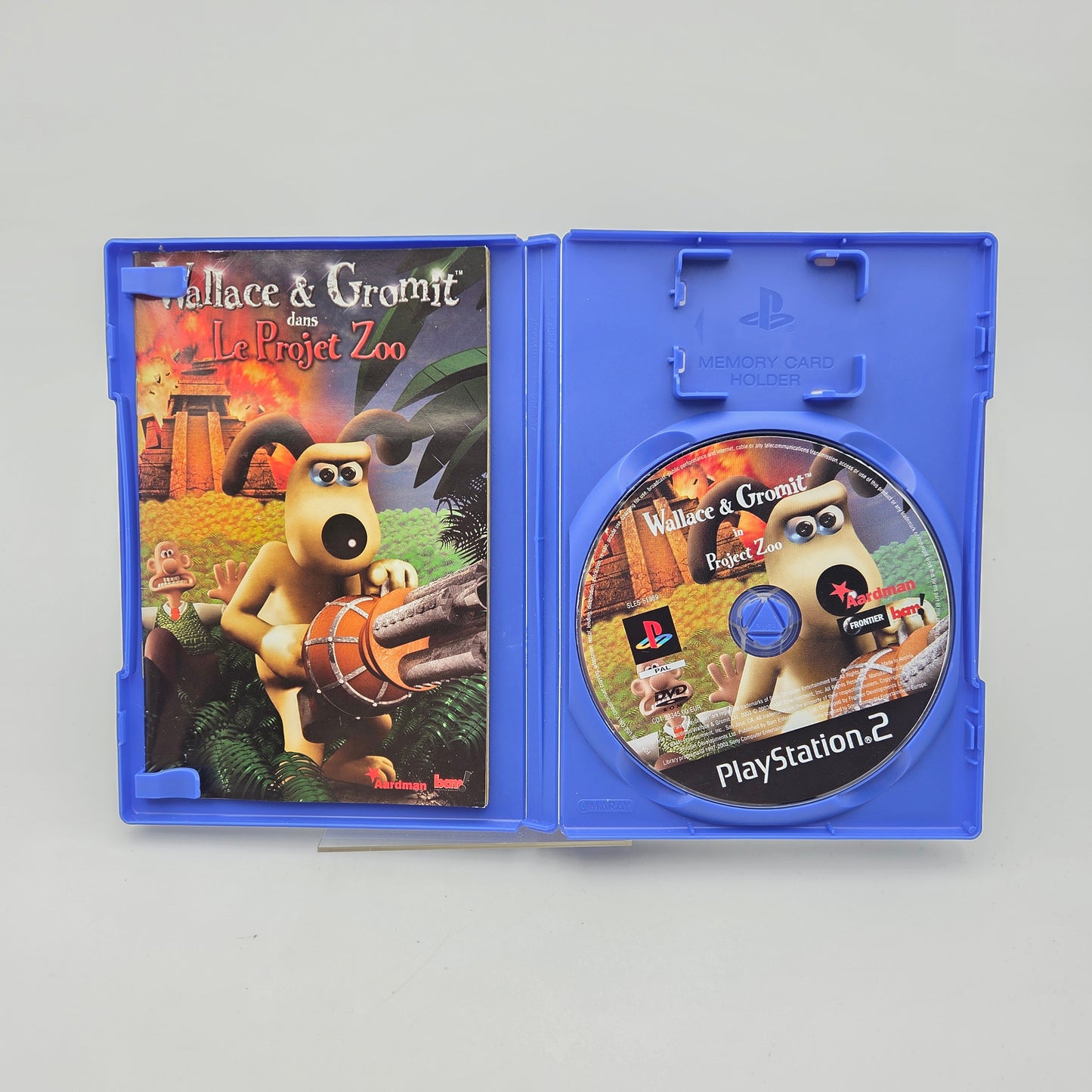 Wallace & Gromit dans Le Projet Zoo - Playstation 2