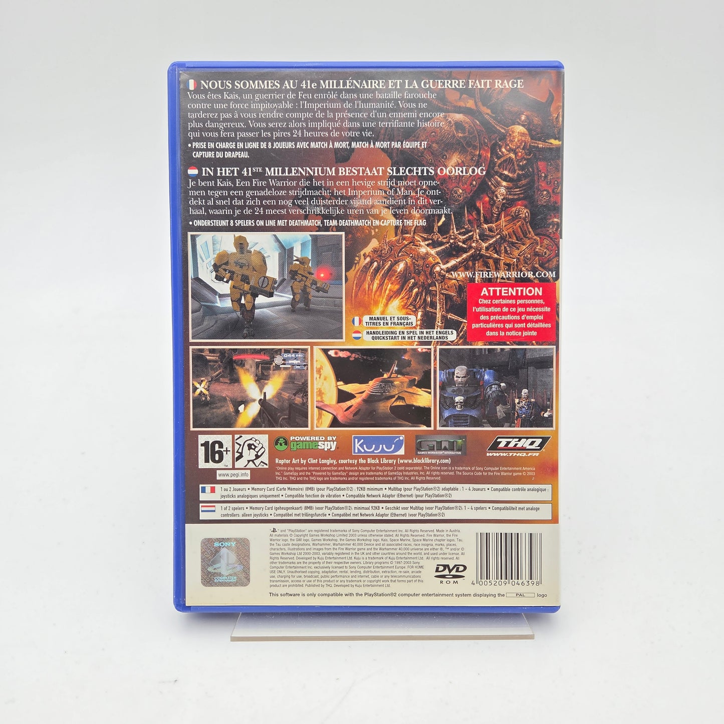 Warhammer 40000 Fire Warrior - Playstation 2