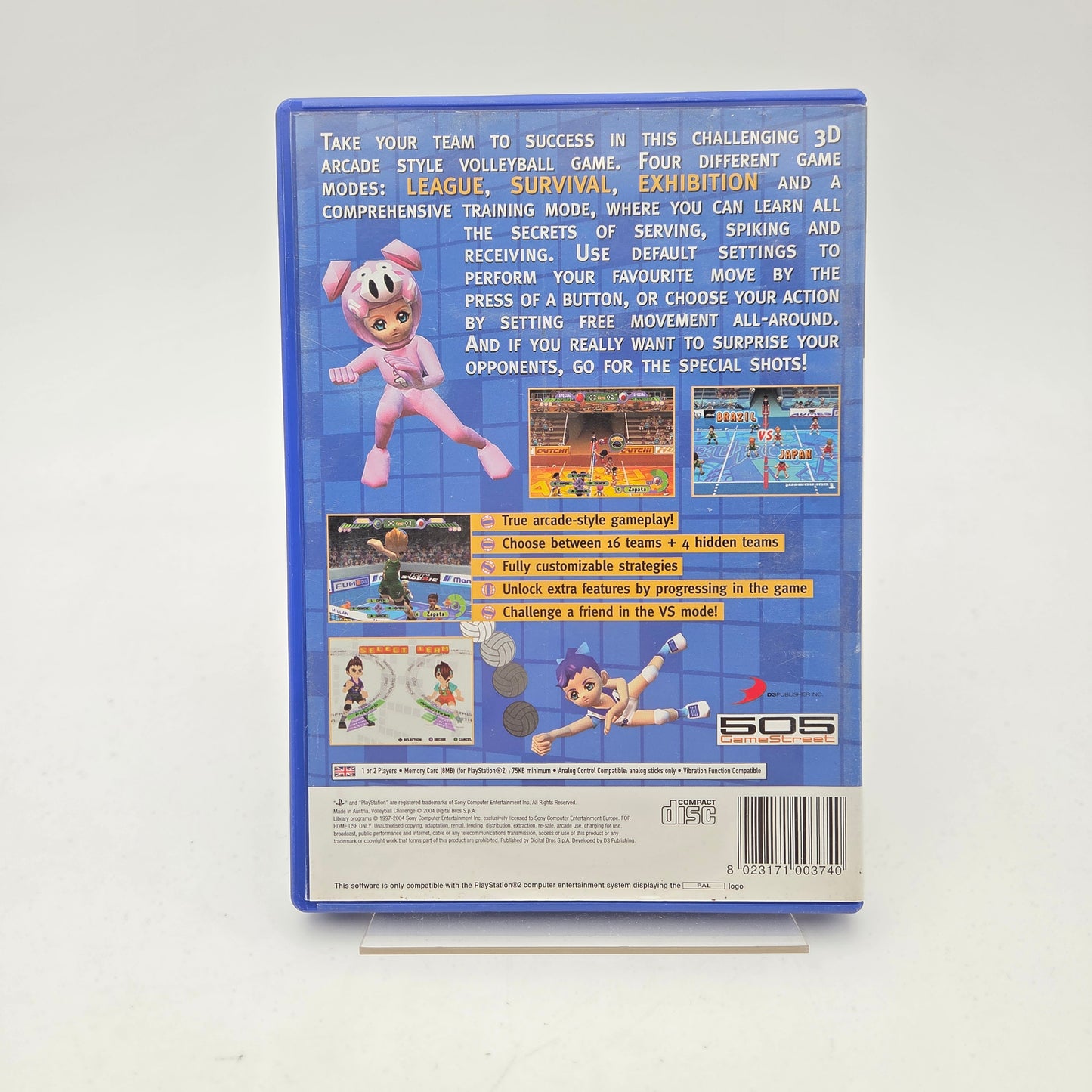 Volleyball Challenge - Playstation 2