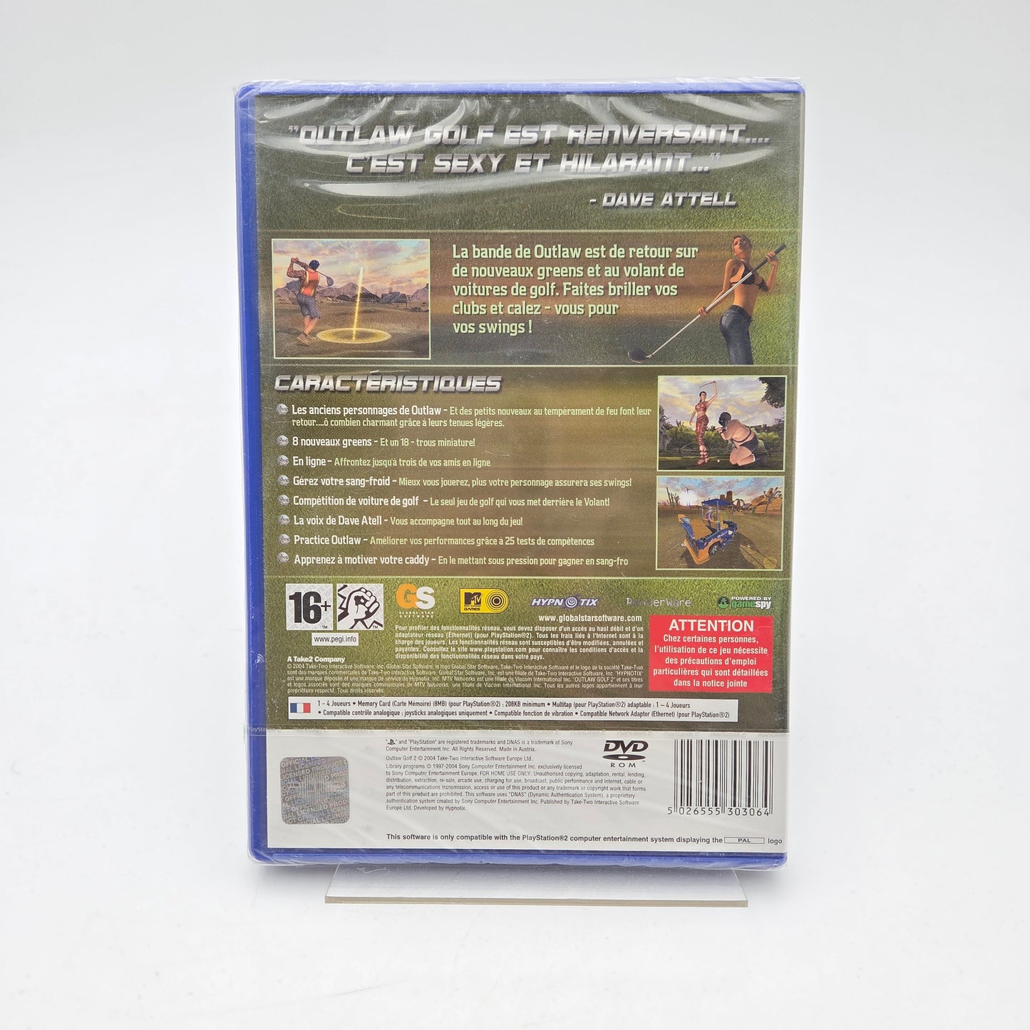 Outlaw Golf 2 - Playstation 2 [NEUF]