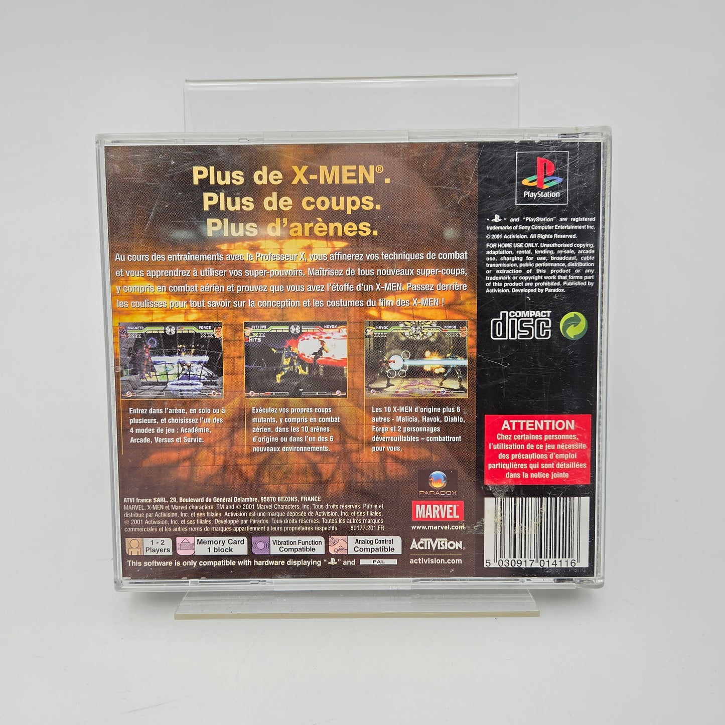 X-MEN MUTANT ACADEMY 2 - PLAYSTATION 1