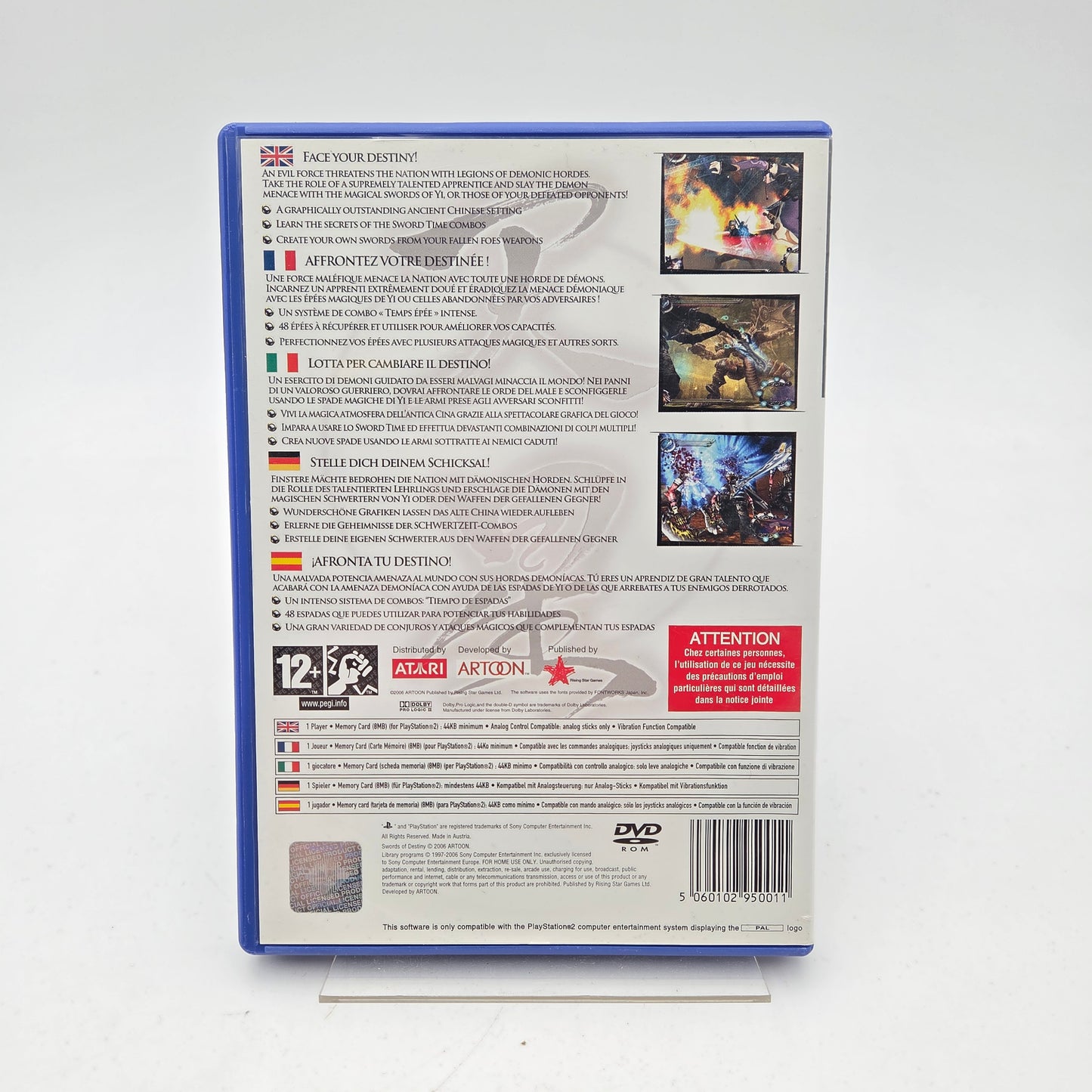 SWORDS OF DESTINY - PLAYSTATION 2