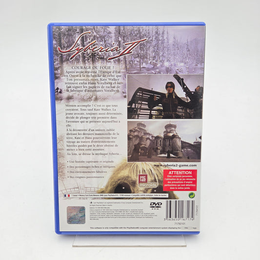 SYBERIA 2 - PLAYSTATION 2
