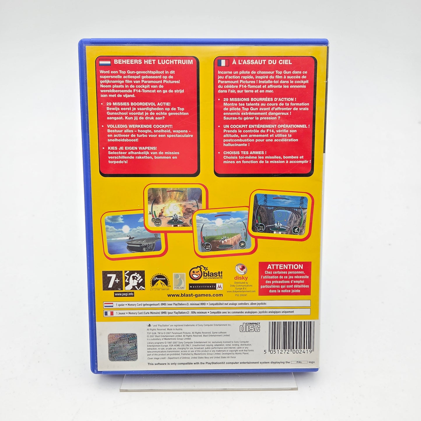TOP GUN - PLAYSTATION 2