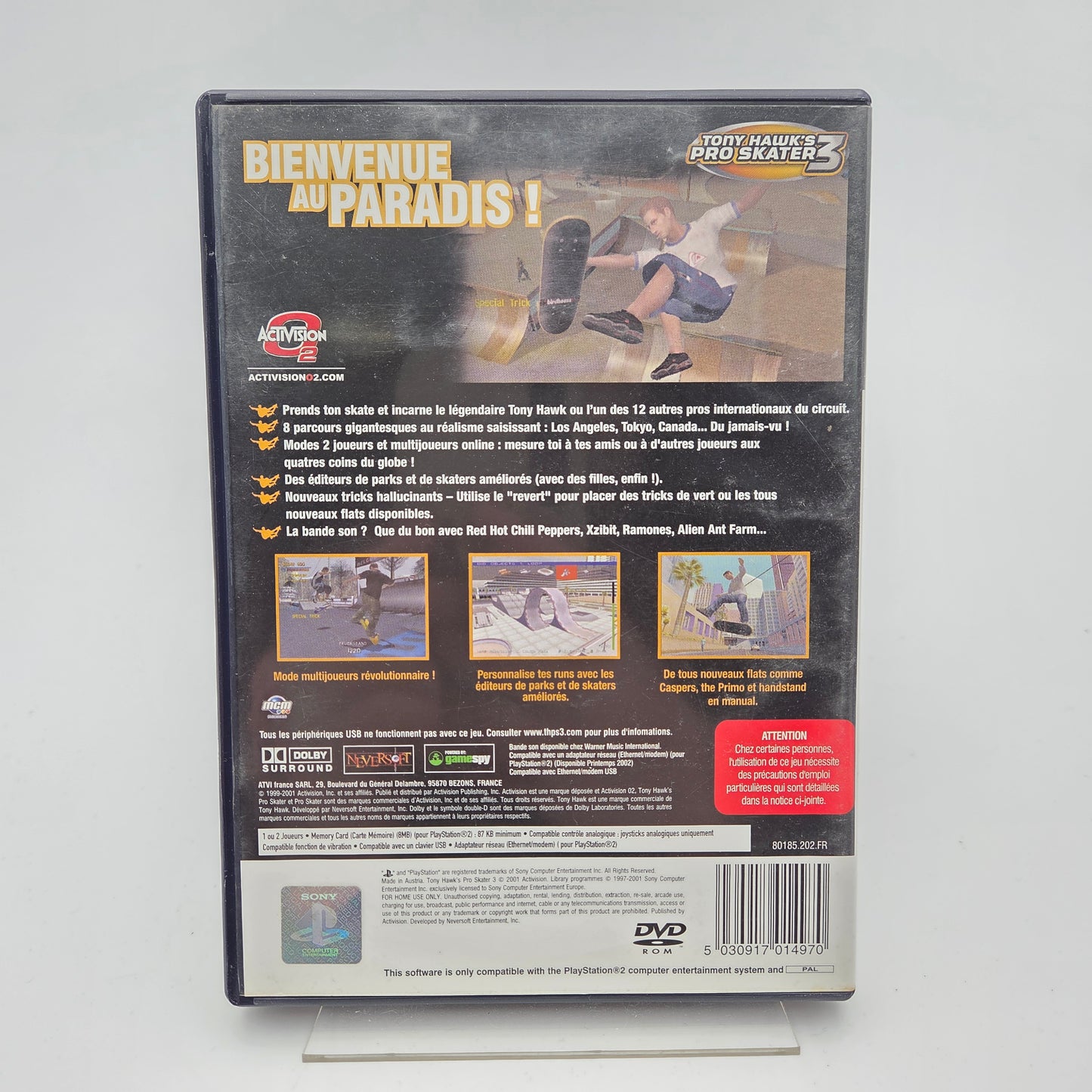 TONY HAWK'S PRO SKATER 3 - PLAYSTATION 2