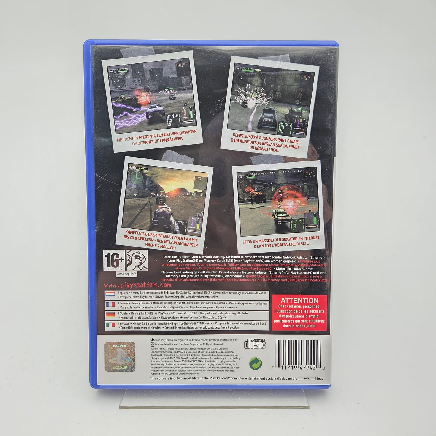 TWISTED METAL BLACK ONLINE - PLAYSTATION 2