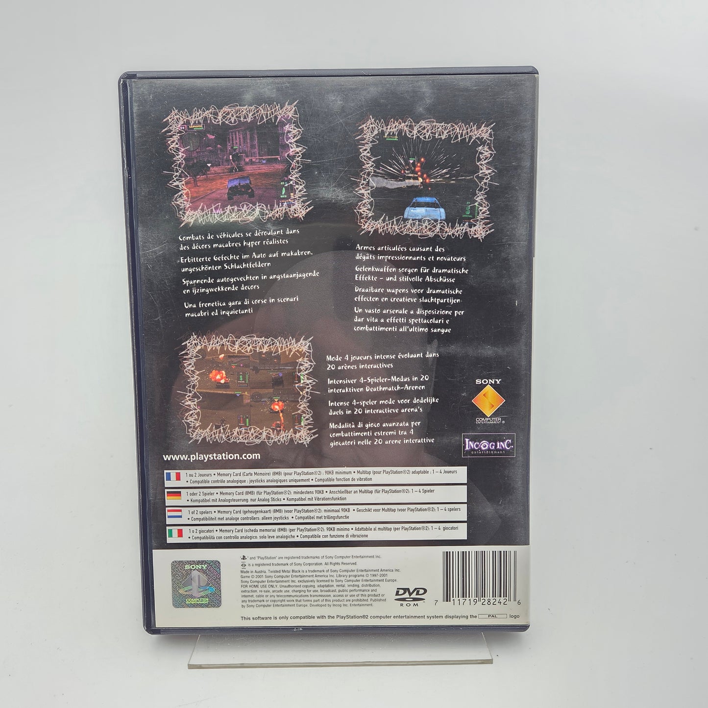 TWISTED METAL BLACK - PLAYSTATION 2