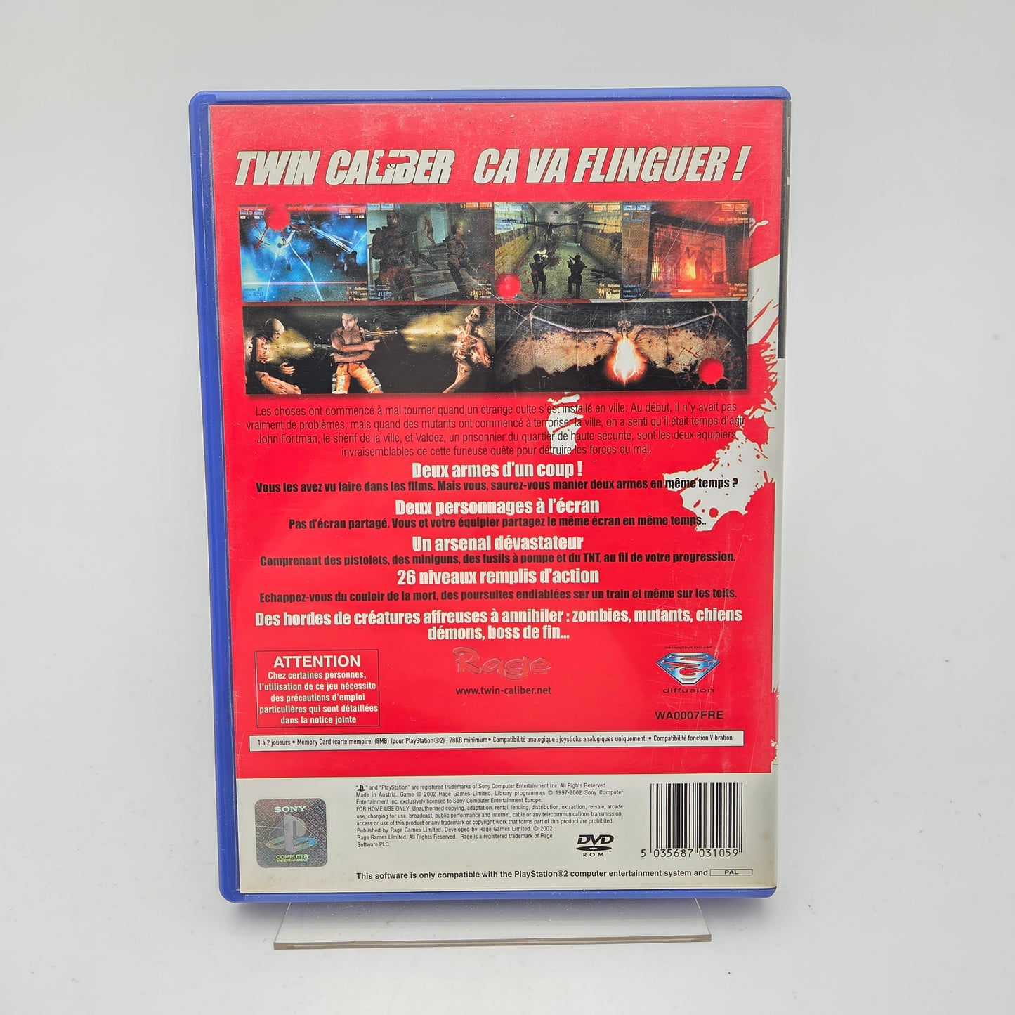 TWIN CALIBER - PLAYSTATION 2