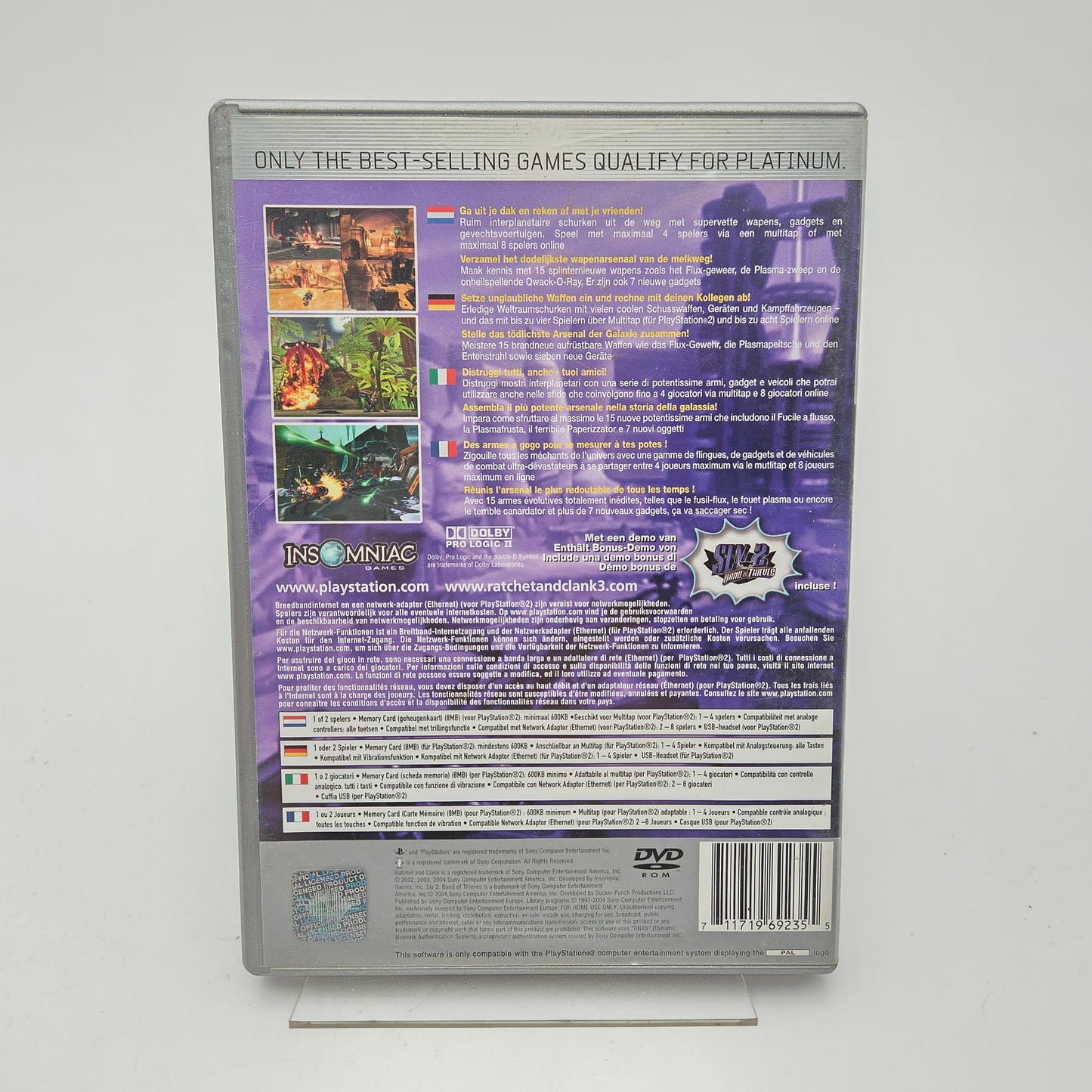 RATCHET AND CLANK 3 - PLAYSTATION 2