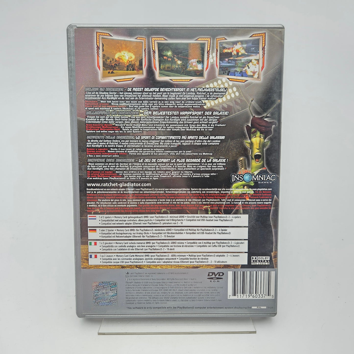 RATCHET GLADIATOR - PLAYSTATION 2