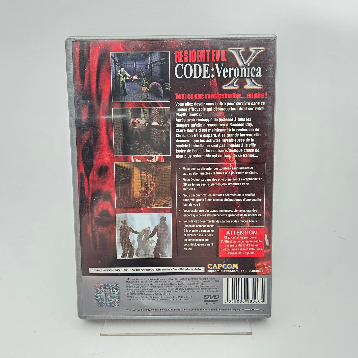 RESIDENT EVIL CODE VERONICA - PLAYSTATION 2