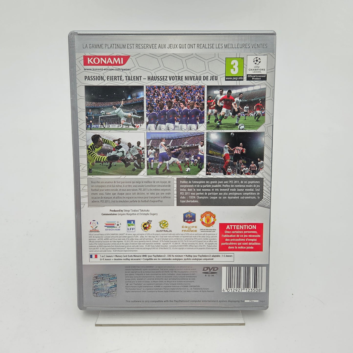 PES 2011 - PLAYSTATION 2