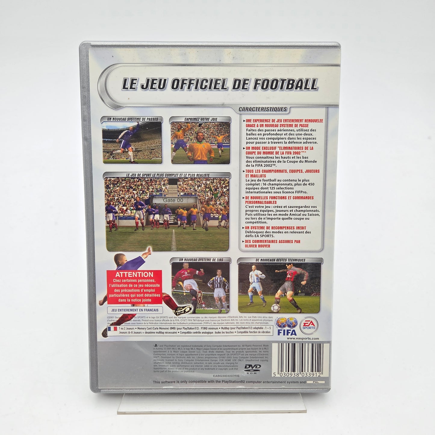FIFA FOOTBALL 2002 - PLAYSTATION 2