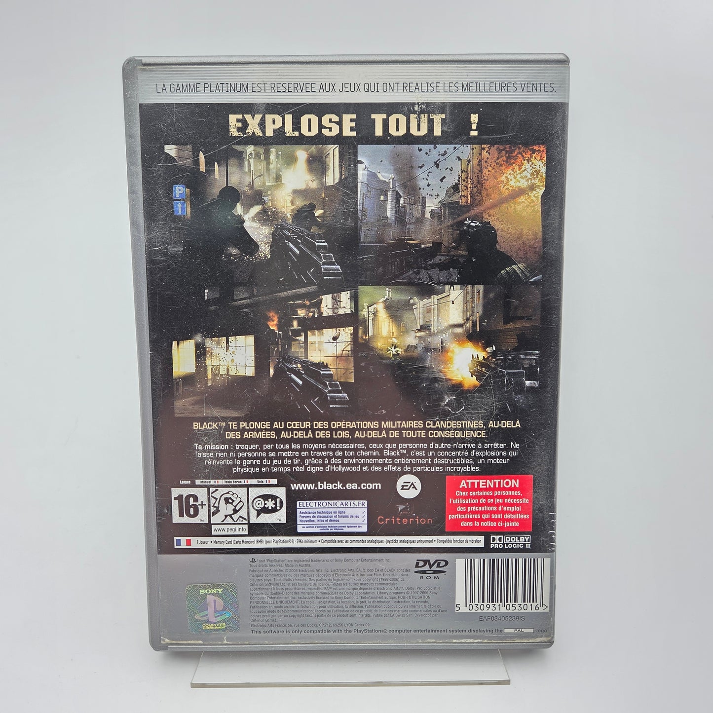 BLACK - PLAYSTATION 2