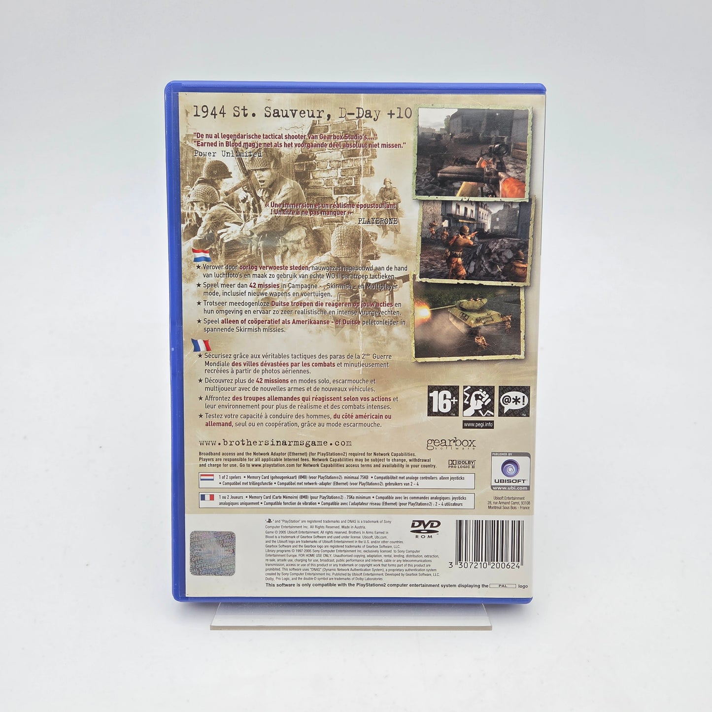 BROTHERS IN ARMS EARNED IN BLOOD - PLAYSTATION 2