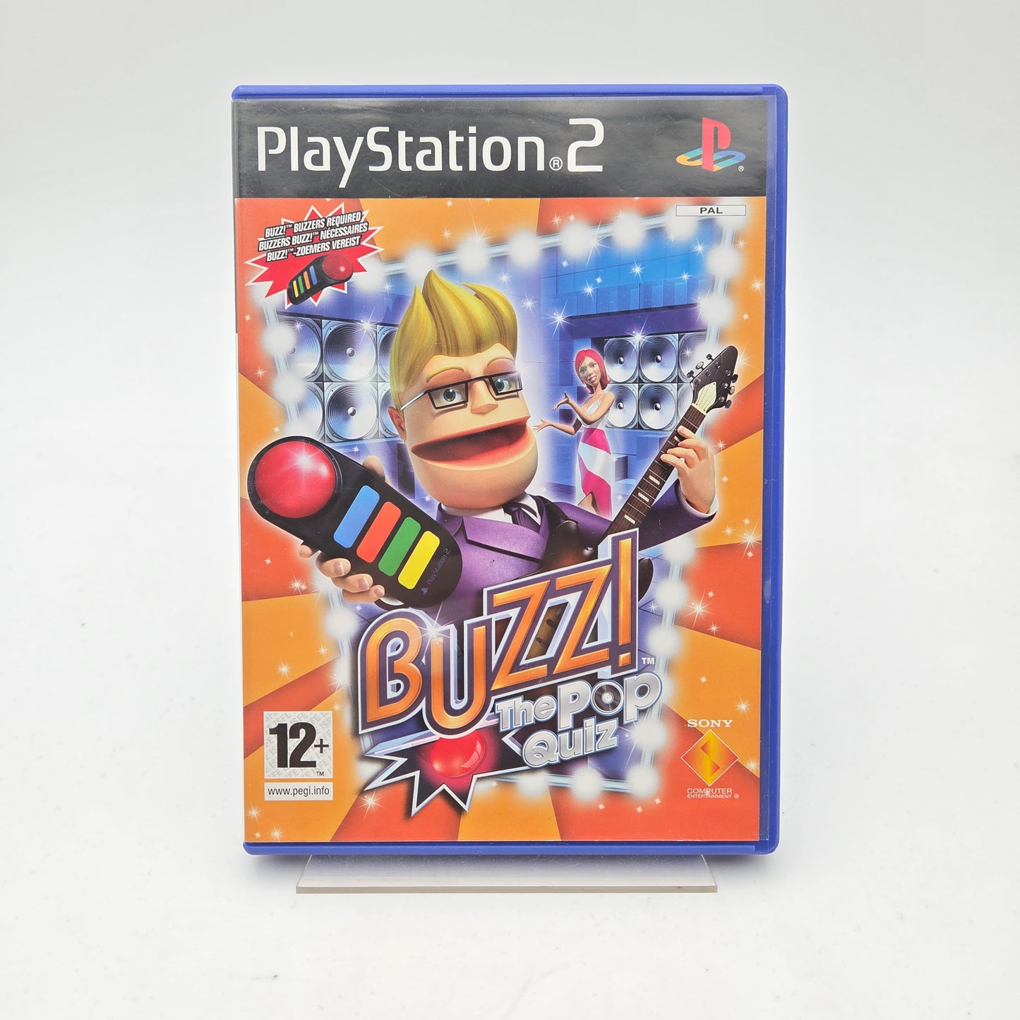BUZZ! THE POP QUIZ - PLAYSTATION 2