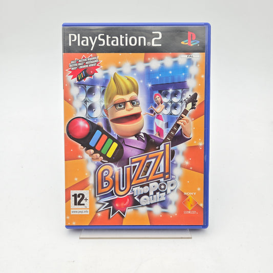 BUZZ! THE POP QUIZ - PLAYSTATION 2