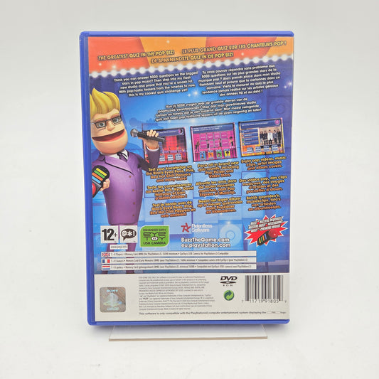 BUZZ! THE POP QUIZ - PLAYSTATION 2