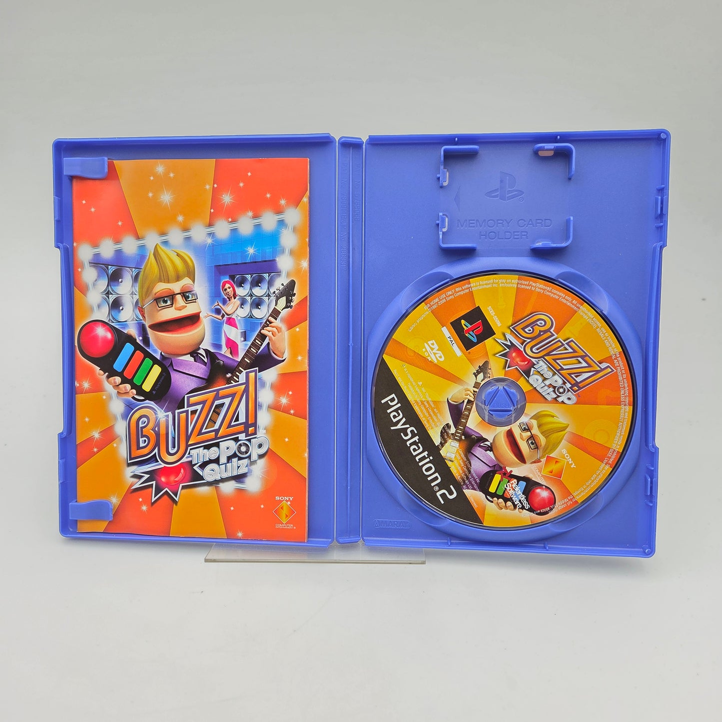 BUZZ! THE POP QUIZ - PLAYSTATION 2