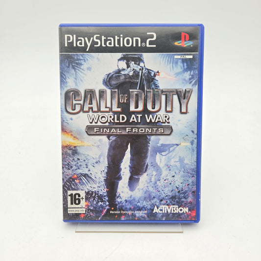 CALL OF DUTY WORLD AT WAR FINAL FRONTS - PLAYSTATION 2