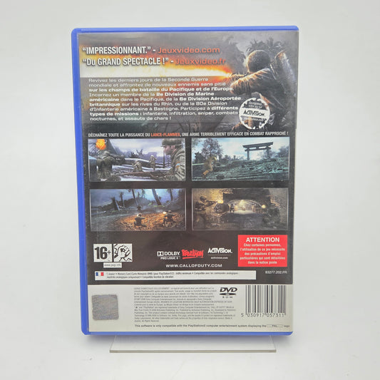 CALL OF DUTY WORLD AT WAR FINAL FRONTS - PLAYSTATION 2