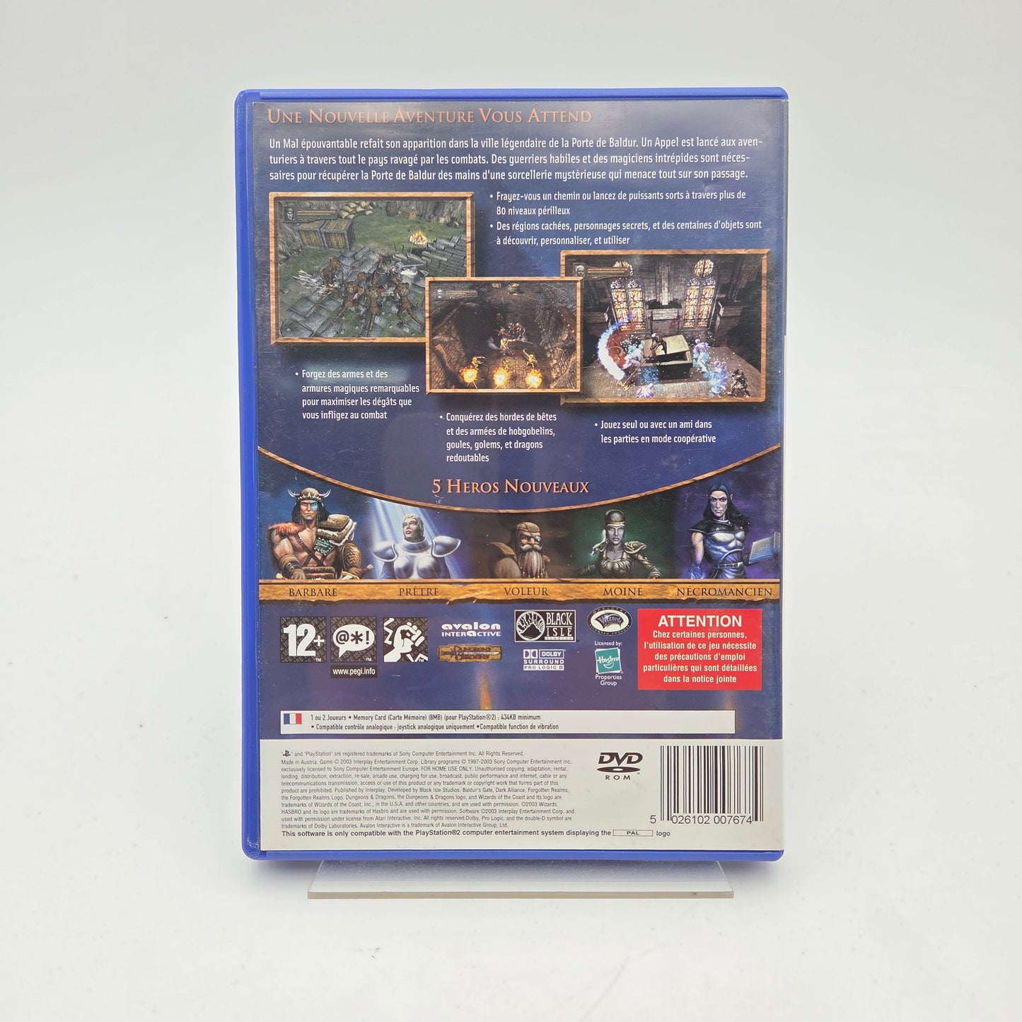 BALDUR'S GATE DARK ALLIANCE 2 - PLAYSTATION 2