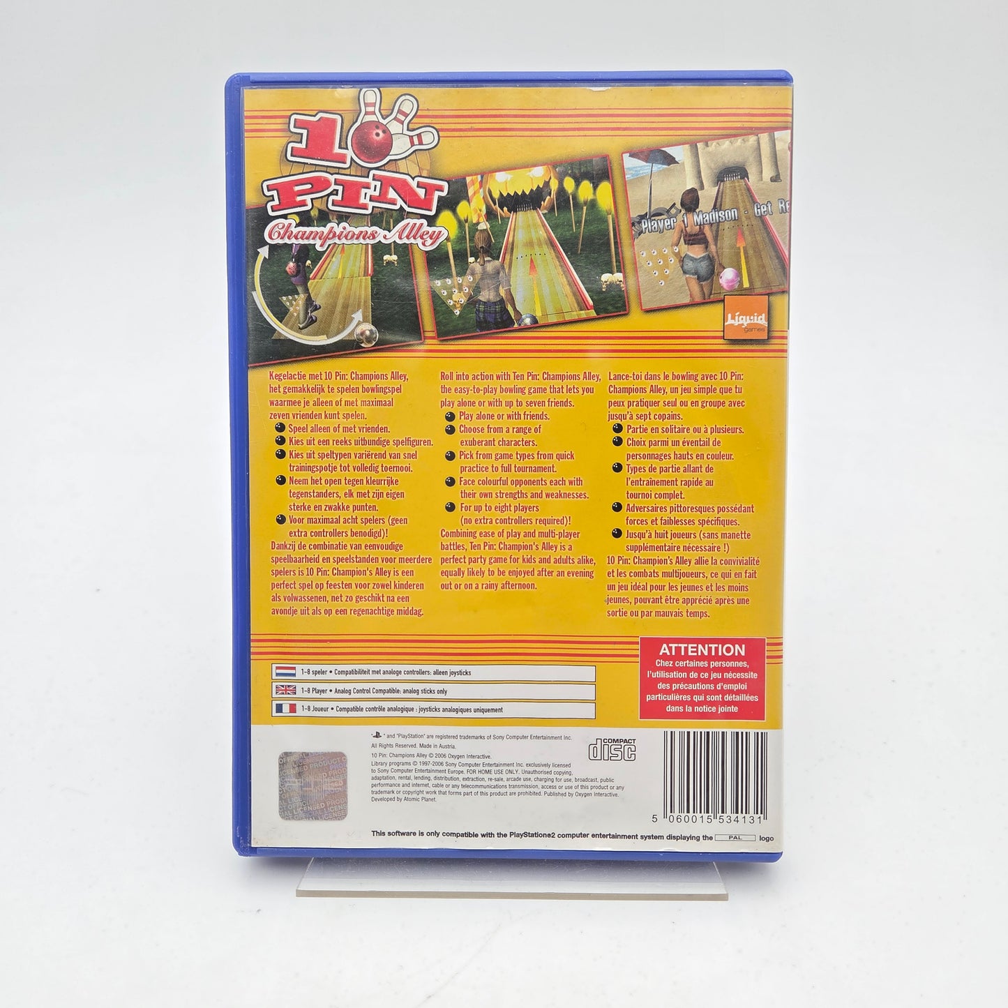 10 PIN CHAMPIONS ALLEY - PLAYSTATION 2