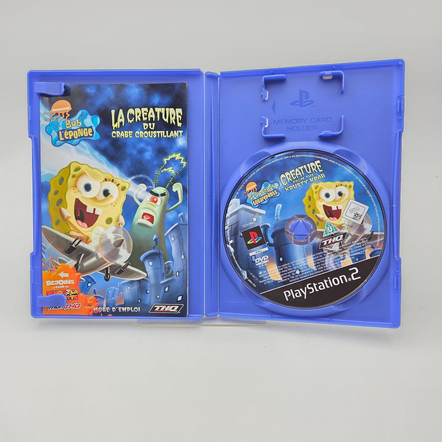 BOB L'EPONGE LA CREATURE DU CRABE CROUSTILLANT - PLAYSTATION 2