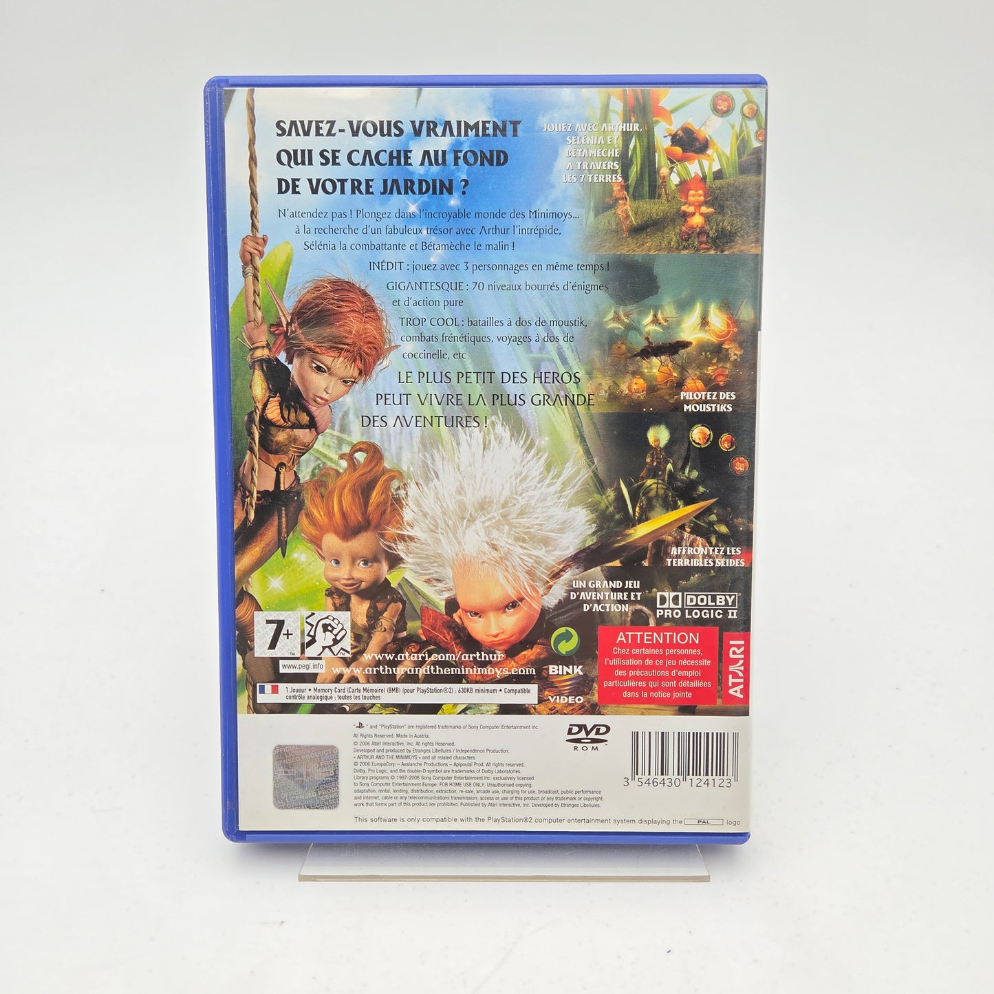 ARTHUR ET LES MINIMOYS - PLAYSTATION 2