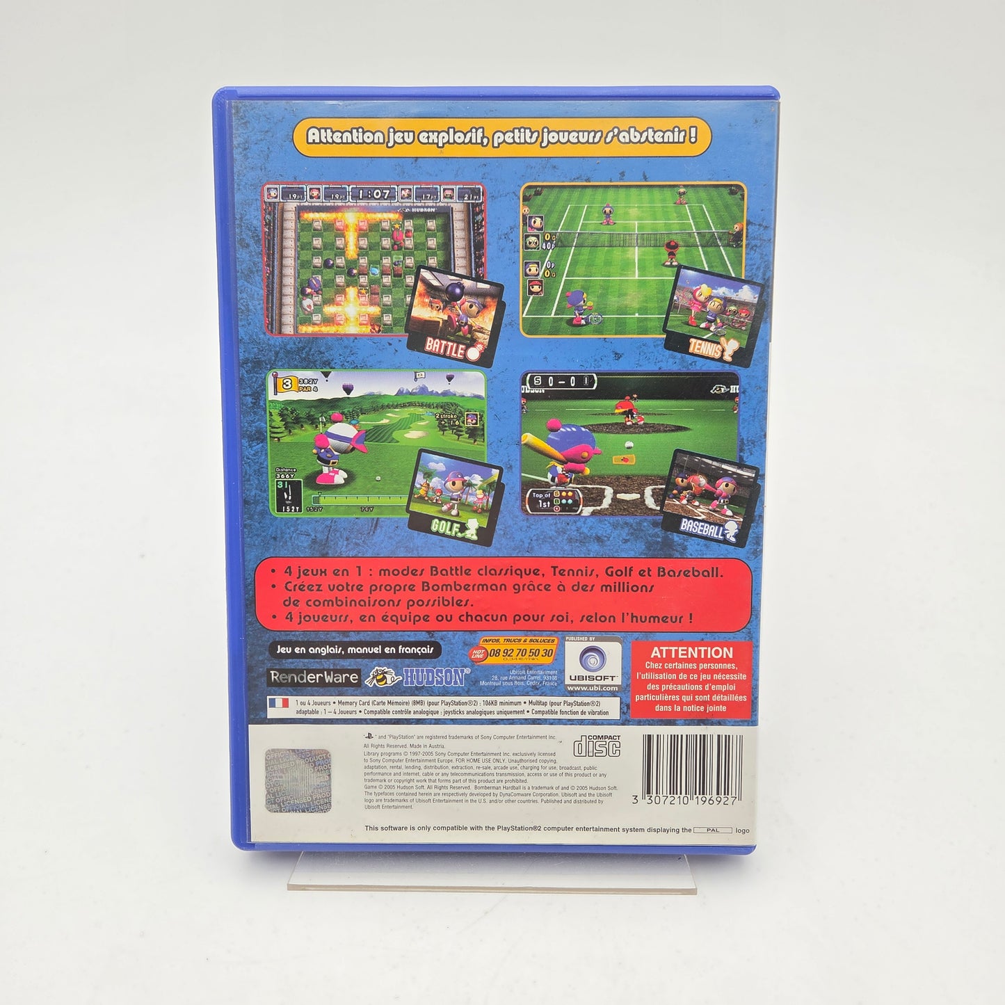 BOMBERMAN HARDBALL - PLAYSTATION 2