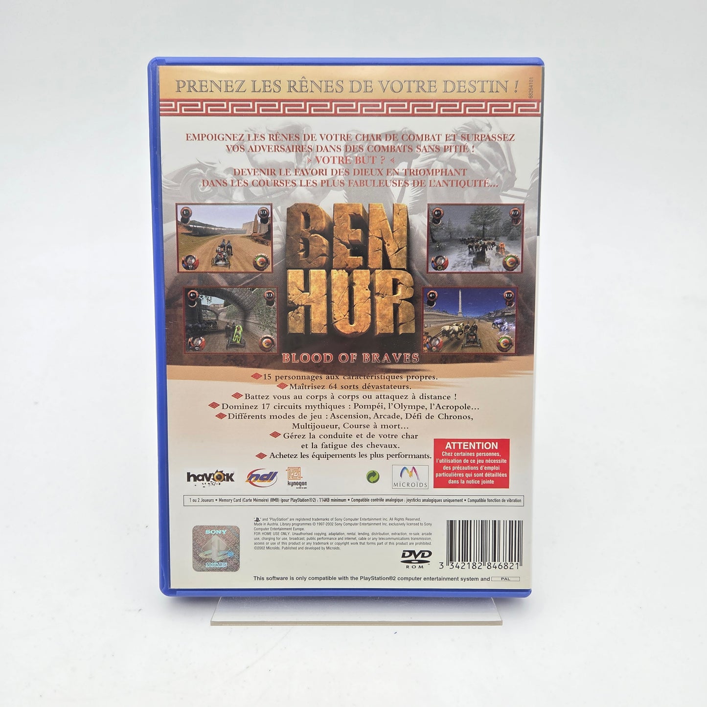 BEN HUR - PLAYSTATION 2